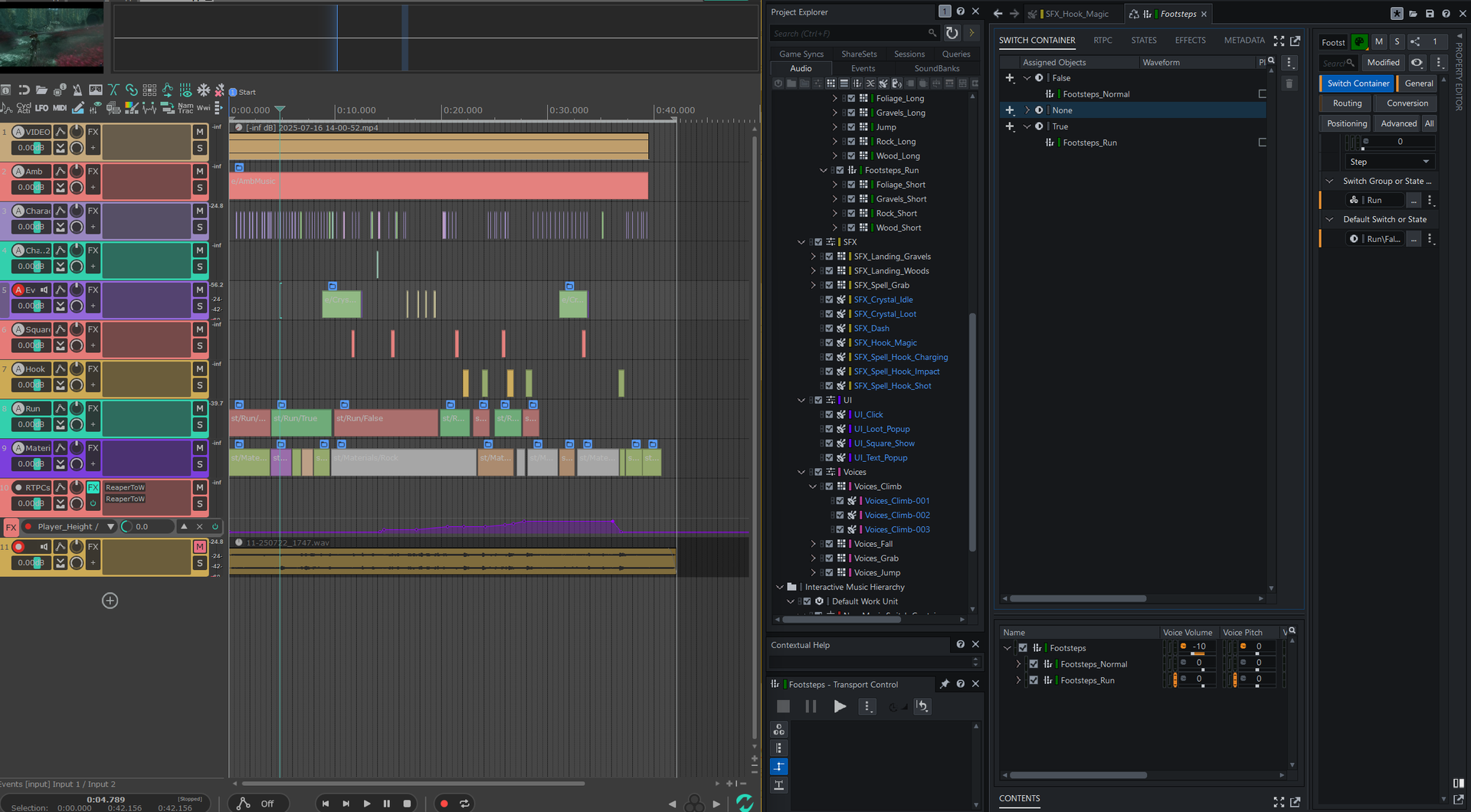 Wwise et Reaper travaillant ensemble