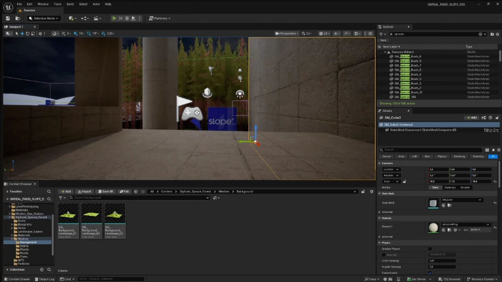 Integration audio in Unreal Engine - Romain Raynal